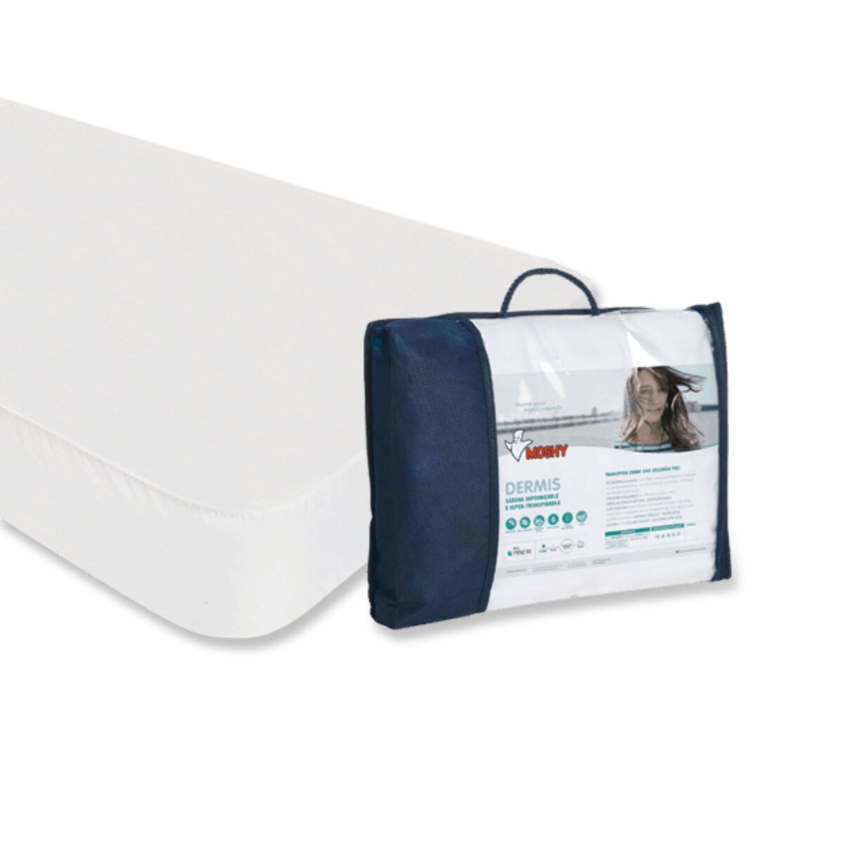 Protector de Colchón Individual Transpirable Impermeable