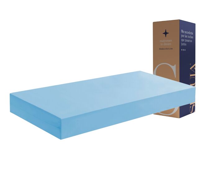 Colchón de viscoelástica medical 90x190 visco geriátrico sonho altura 20 transpirable y adaptable