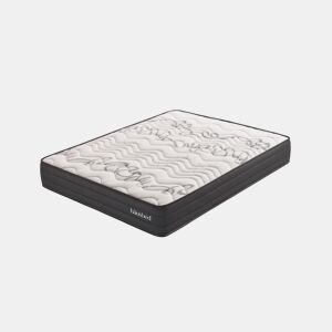Colchão 90X200 | Häusbed | Colchão Viscoelástico NYMAN | Altura 20 cm | Dupla face Viscosoft + Eliocell | HR Air Comfort Núcleo de Alta Densidade | Tecido Elástico 250g | Firmeza Média Alta | Firmeza Média Alta