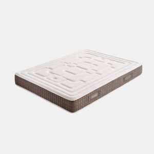 Colchão 150X200 | Häusbed | Colchão viscoelástico GUNNAR | Altura 29 cm | Dupla face | Núcleo Biopore HR de alta densidade | Tecido tricotado esticado 370g | Grande conforto e respirabilidade