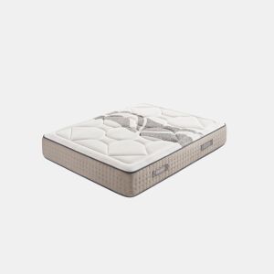 Colchão de molas SÖNER 90X200 | Cama de casal | Altura 30cm | Dupla face Viscoelástico Airgel+Supersoft + Biofibra | Tecido Jacquard 390g | Grande adaptabilidade