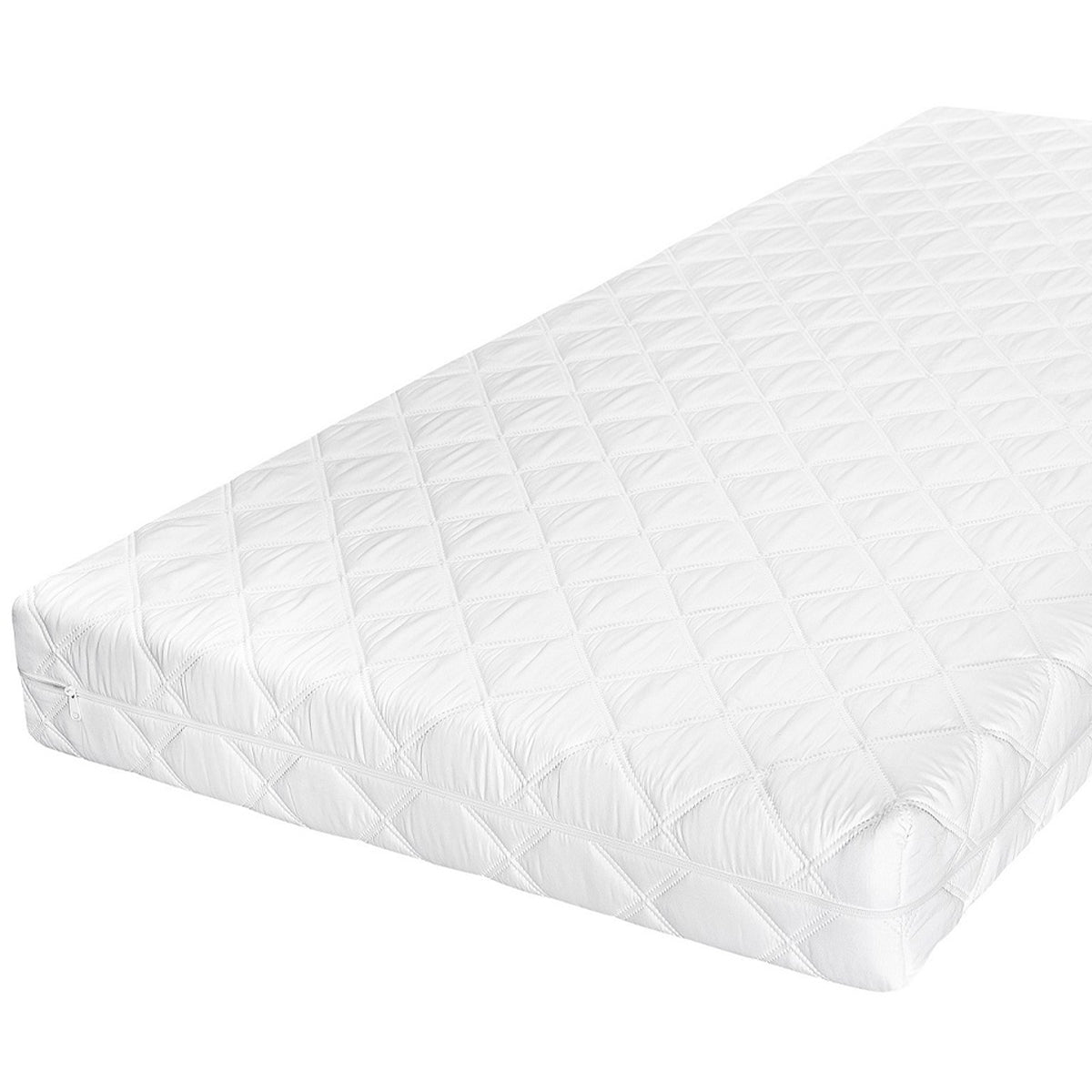 Colchón 80x160 espuma de látex 12 cm cléo blanco