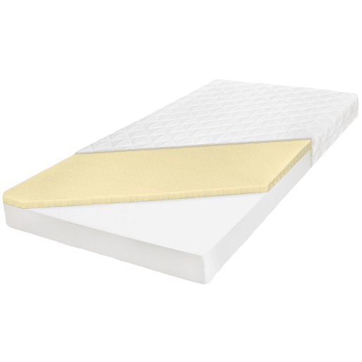 Colchão 140x200 espuma de látex 12 cm Cléo Branco