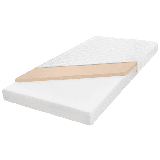 Colchão 90x190 viscoelástico 18 cm Milo Branco