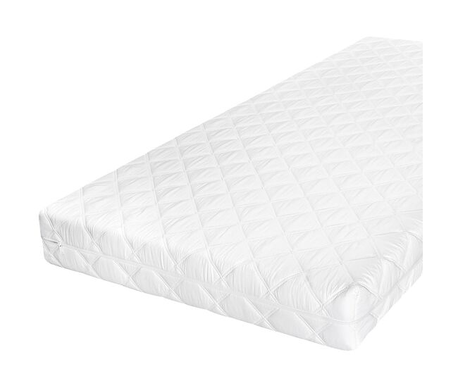 Colchón 60x120 espuma de coco antiácaros 8 cm arlo blanco