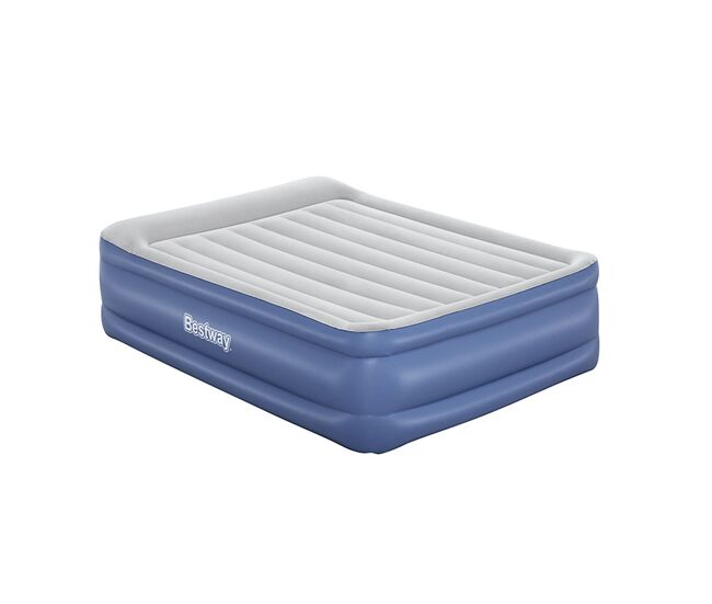 Bestway cama doble con motor 203x152x61 cm hinchable y camping 67690