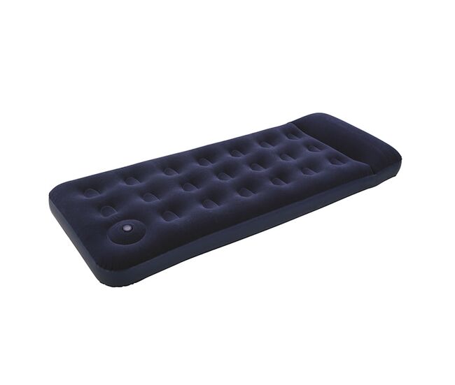 Bestway colchon individual junior con hinchador de pie 185x76x28 cm hinchable y camping 67223