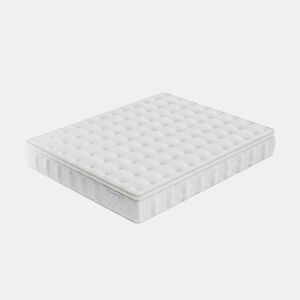 Colchão de 200x200cm, com molas ensacadas e espuma de alta densidade com carvão ativado, com 30cm de espessura
