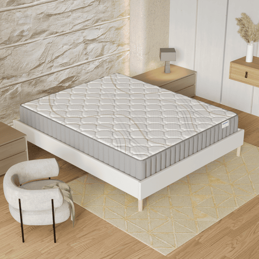 Colchão 80x200cm com Látex e espuma de alta densidade, espessura 16cm