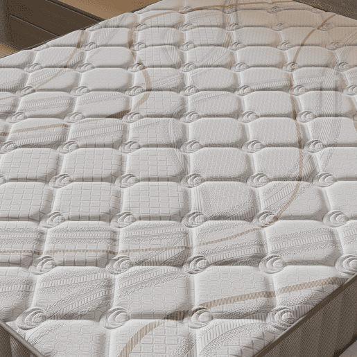Colchão 90x200cm com Látex e espuma de alta densidade, espessura 22cm