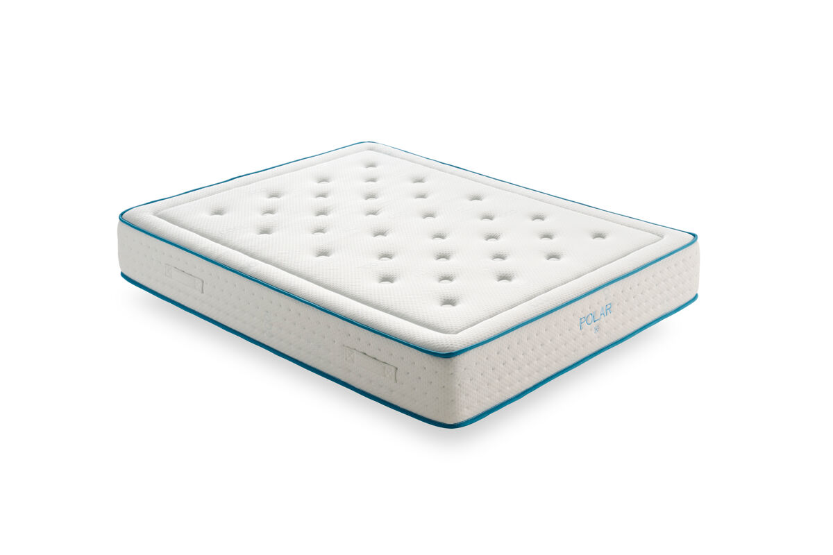 Colchón Visco Muelle Ensacado Polar Duo Firmeza Media Alta