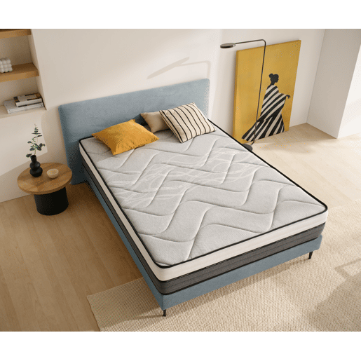 Colchão Visco Luxury Intelligent, 110x190 cm, Altura 30 +- 2 cm, Firmeza Média-Alta.