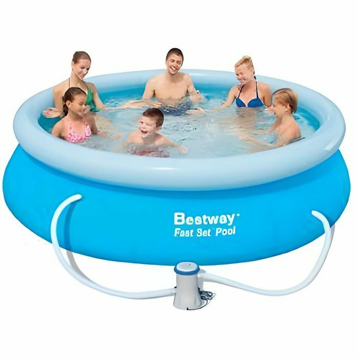 Piscina hinchable bestway azul 3800 l 305 x 76 cm