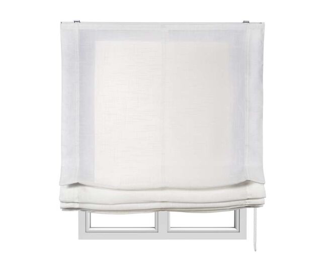 Estor plegable sin varillas, paqueto traslucido ventanas y puertas