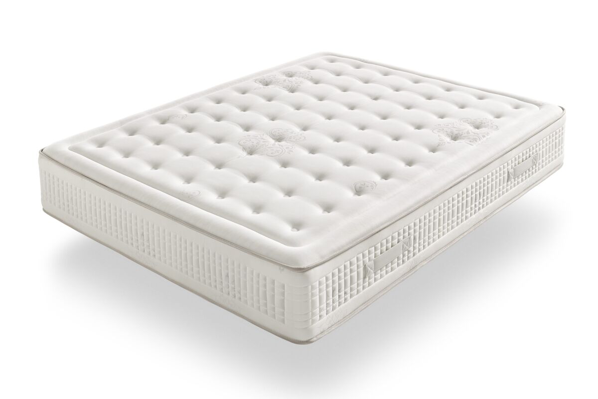 Colchón visco muelle ensacado hybrid titán, visco grafeno + supersoft - reversible