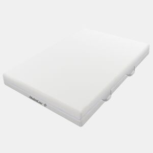 Colchão de espuma fria 140x200 - 7 zonas, altura 20 cm, H3H2, ergonómico com alças, capa lavável, fibra climática com fecho envolvente