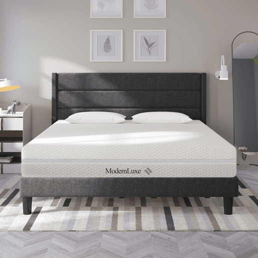 Colchão de espuma fria 180x200 - 7 zonas, altura 20 cm, H3H2, ergonómico com alças e capa lavável, fibra climática, com fecho completo