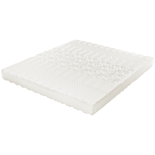 Colchão de espuma fria 180x200 - 7 zonas, altura 20 cm, H3H2, ergonómico com alças e capa lavável, fibra climática, com fecho completo