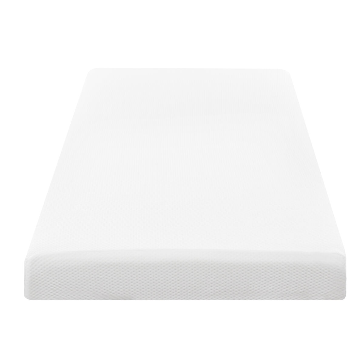 Colchón 90x200cm - ergonómico, transpirante, öko-tex certificado, con partículas antideslizantes y asas - blanco