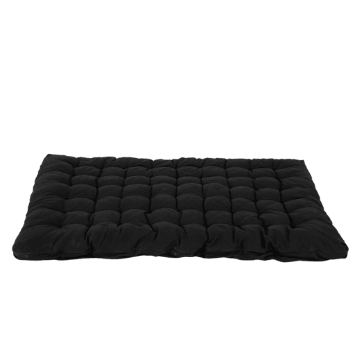 Colchão Dobrável De Algodão Preto 190x135x10 Cm Para Quarto Camping E Uso No Carro Estilo Moderno Confortável E Acolchoado Espesso Ideal Para Sono Diário