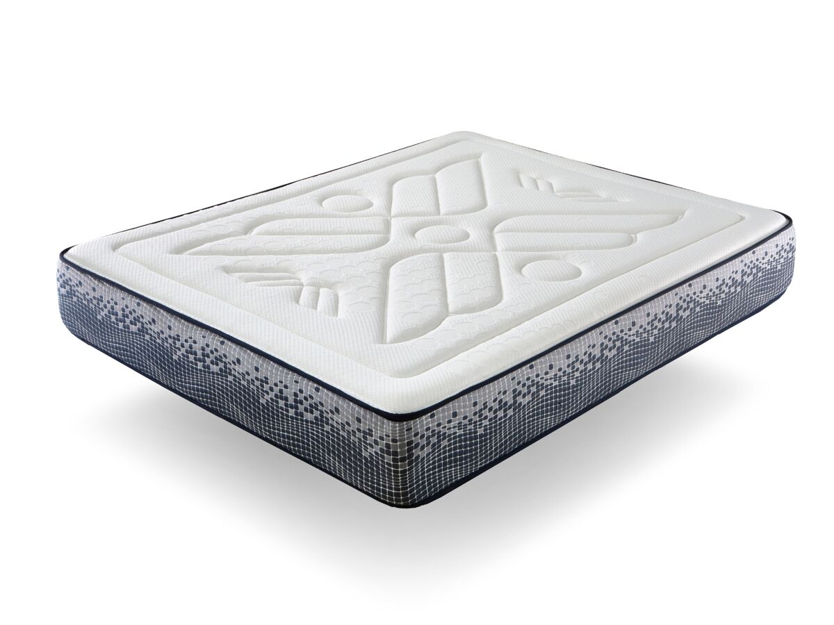 Colchón muelles ensacados dormissimo infinity spring 200x200 altura 29 cm - 2 cm visco -