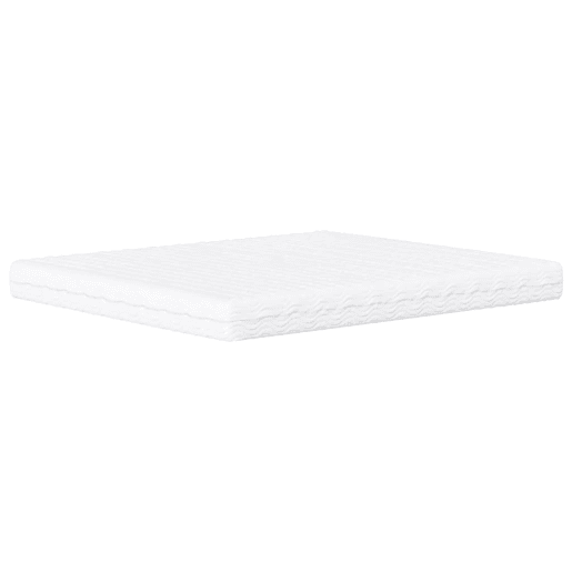 vidaXL Colchão de espuma 200x200 cm dureza H2 H3 branco
