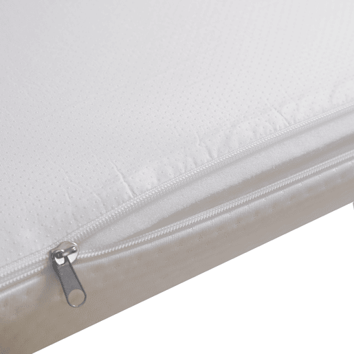 Colchão dobrável 140x200 cm e 140x100 cm - ergonómico, respirável, duradouro, espuma H3, certificado Öko-Tex - Branco