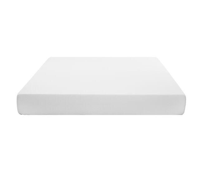 Colchón 90x200cm - ergonómico, transpirante, öko-tex certificado, con partículas antideslizantes y asas - blanco