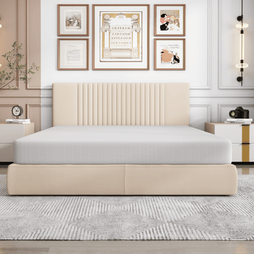 Colchão 90x200cm - ergonómico, respirável, certificado Öko-Tex, com partículas antiderrapantes e alças - Branco