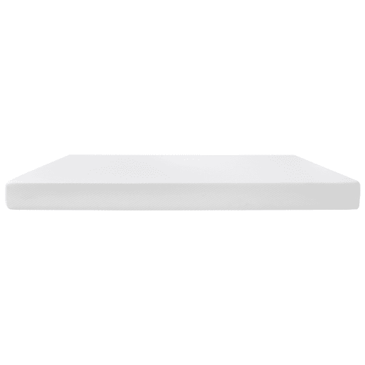 Colchão 90x200cm - ergonómico, respirável, certificado Öko-Tex, com partículas antiderrapantes e alças - Branco