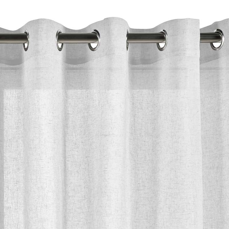 Cortina cinta blanca cortinas salon  tanslucida 200 x 300