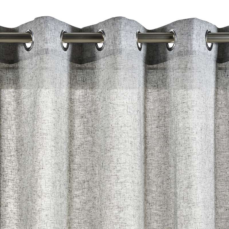 Cortina cinta gris cortinas salon  tanslucida 300 x 300