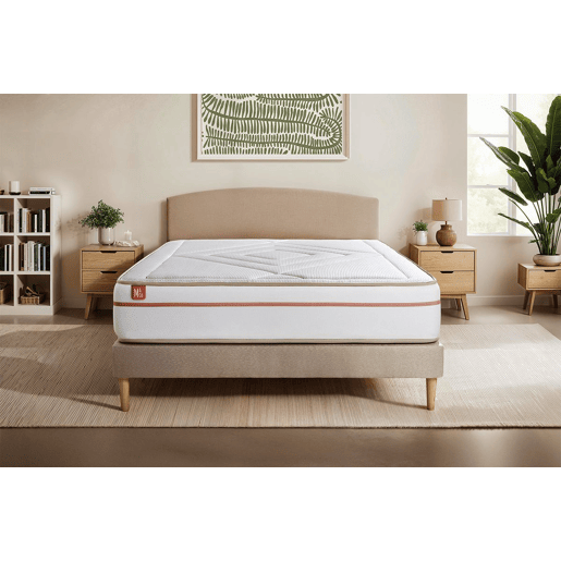 Colchão de espuma viscoelástica 90x200 cm - Le Paisible Colchão de espuma viscoelástica 90x200 cm - Le Paisible