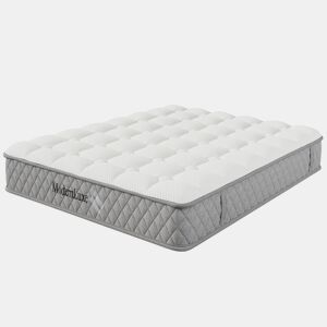 Colchão ortopédico 180x200 cm - 7 zonas, H3, 20 cm, com alças, embalagem a vácuo - Branco