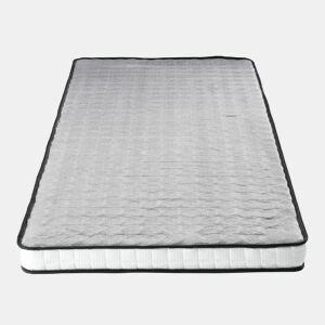 Colchão de molas 90x190 cm - H3 firmeza, ergonómico, 10 cm de espessura, enrolado - Branco