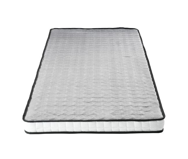 Colchón muelles 90x190 cm - h3 firmeza, ergonómico, 10 cm grosor, enrollado - blanco