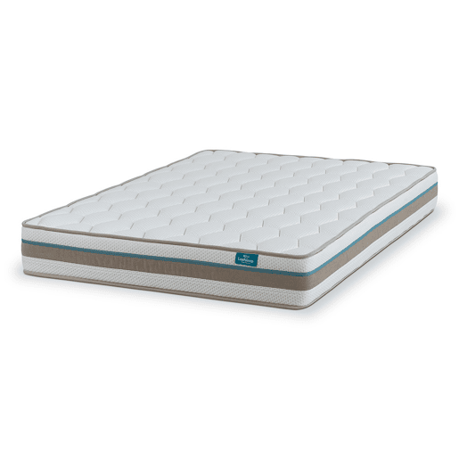 Leafsleep Colchão Nature Cloud Visco u2014 190 x 135 cm, Altura 23 cm, Viscoelástico e Tecido Tencel™.
