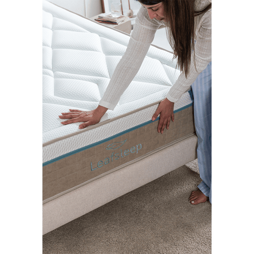 Colchão Leafsleep Nature Prime Viscogel 200 x 80 x 30 cm, gel viscoelástico e tecido Tencel.