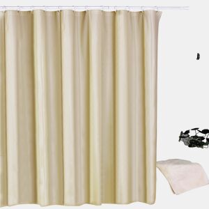 Cortina de chuveiro PVA MSV em bege 180 x 200 cm