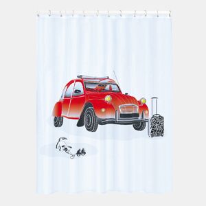 Curtain de banho de poliéster180x200 guarda -chuvas 2CV
