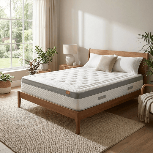Colchão Noble Deluxe Premium 180 x 120 cm molas ensacadas e viscoelástico Altura 30 cm.