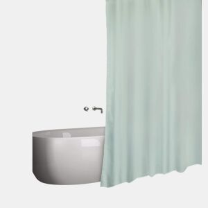 Cortina de poliéster de Bano 180x200 cm prem.uni verde 622c