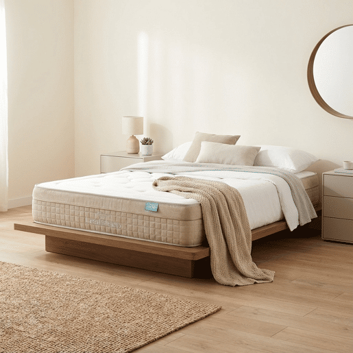 Colchão Nature Prime Deluxe, 190 x 80 cm, altura 30 cm.