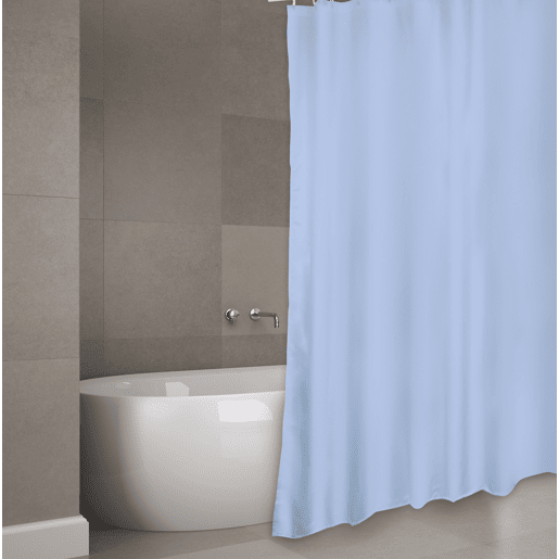 Cortina de banho de poliéster 180x200 cm céu premium
