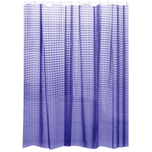 Cortina de banho 180 x 200 cm EVA Premium 3D Violet