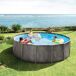 INTEX - Piscina desmontable circular INTEX - Piscina desmontable circular Gris Oscuro