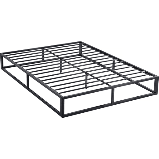 Estrutura de cama metálica 160 x 200 cm - Preto