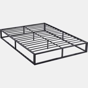 Estrutura de cama metálica 140 x 190 - Preto