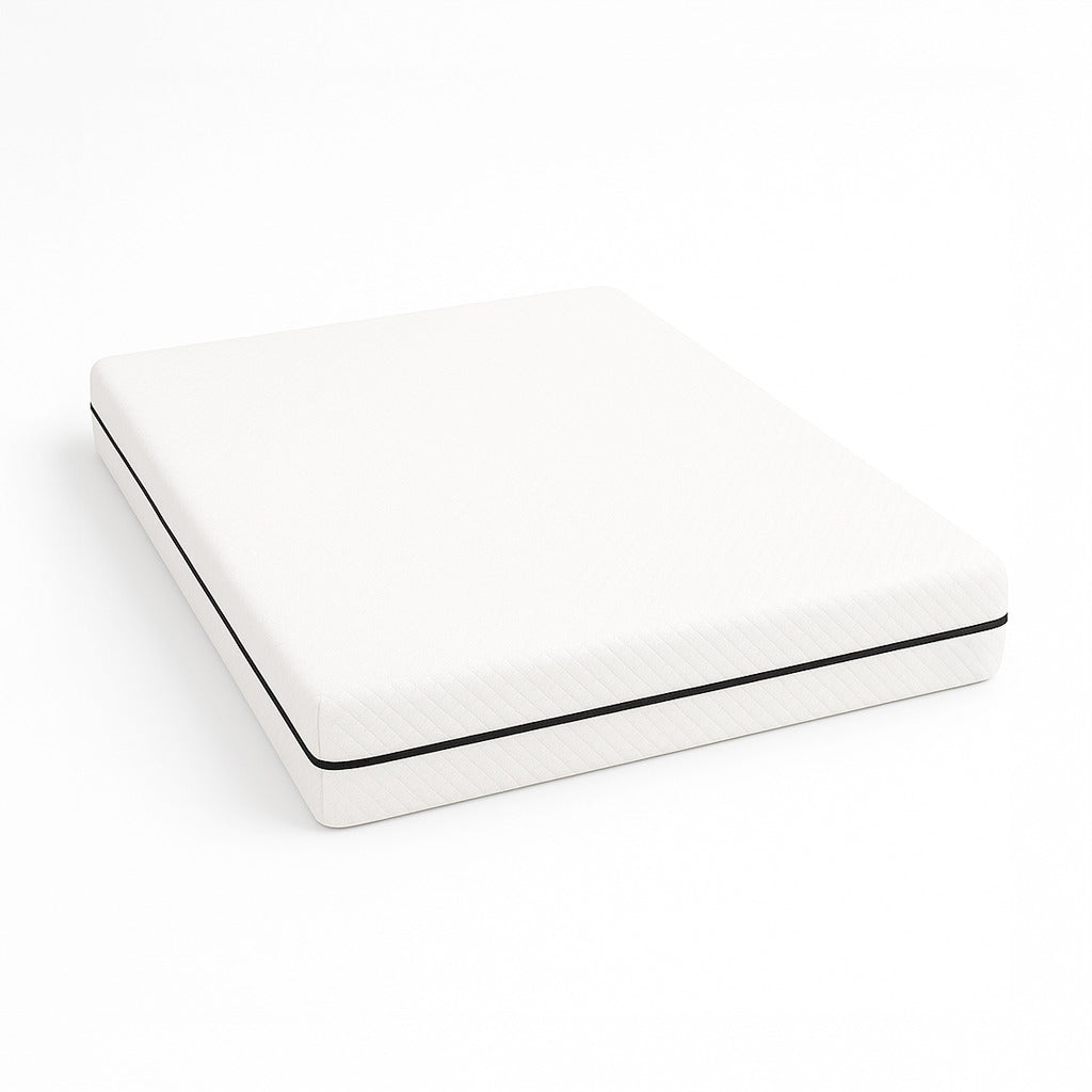 The white stone colchón 80x190 con muelles ensacados y espuma, 24 cm | ortopédico e hipoalergénico | funda antiácaros y antibacteriana