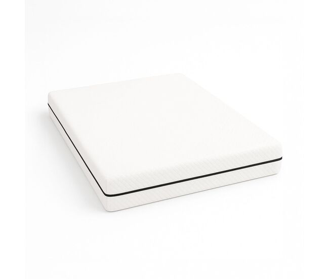 The white stone colchón 80x190 con muelles ensacados y espuma, 24 cm | ortopédico e hipoalergénico | funda antiácaros y antibacteriana
